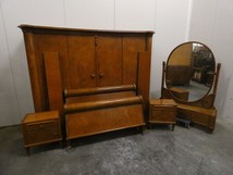 Antique art deco bedroom set