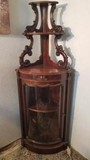 Antique corner cabinet