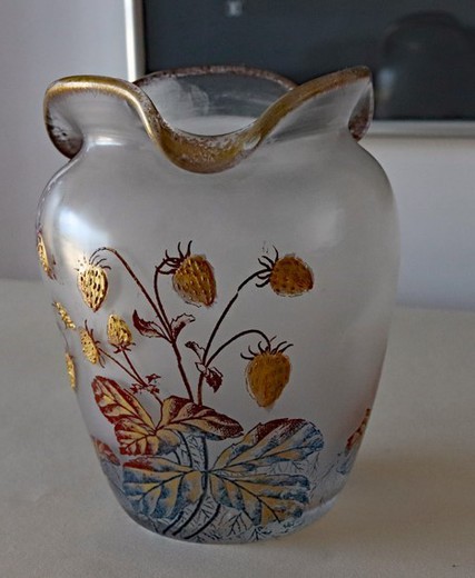 Старинная ваза Legras & Cie