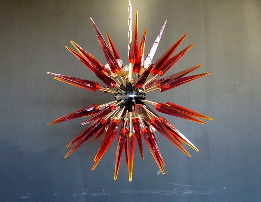 Vintage chandelier "Sputnik"