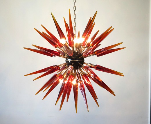 Vintage chandelier "Sputnik"