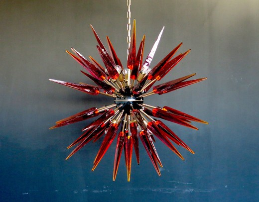 Vintage chandelier "Sputnik"