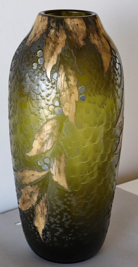 Антикварная ваза Legras & Cie