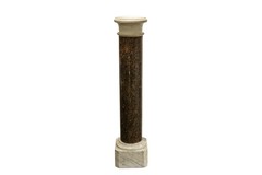 Antique marble column