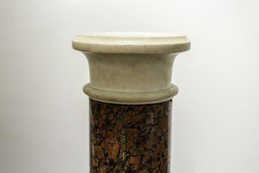 Antique marble column