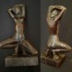 Антикварная скульптура «Женщина»