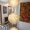 Antique mother of pearl chandelier