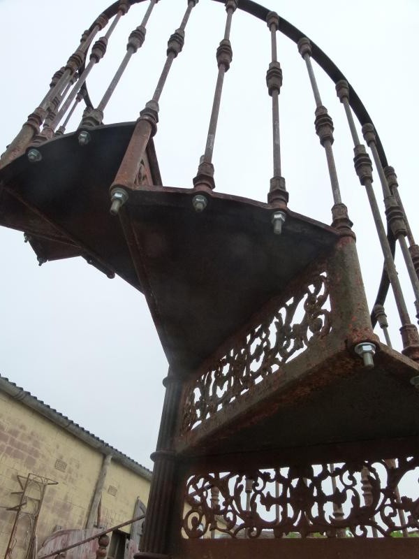 Antique spiral staircase