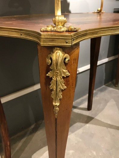 Antique buffet table