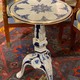 Antique porcelain coffee table