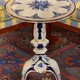 Antique porcelain coffee table