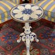 Antique porcelain coffee table