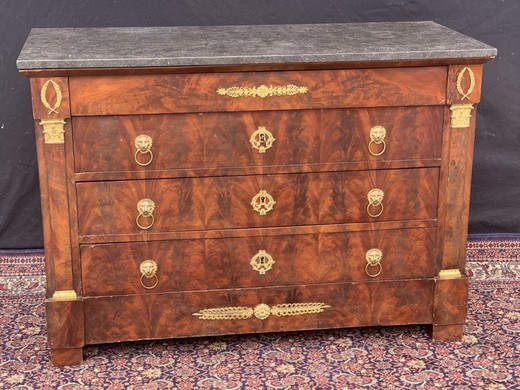 Antique Empire style chest of drawers