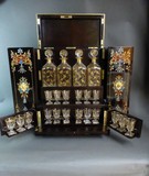 Antique liqueur set Napoleon III