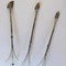 Antique silver champagne whisks