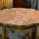 Антикварный овальный столик в стиле Луи XVI