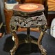 Antique pedestal in oriental style