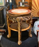 Antique pedestal table