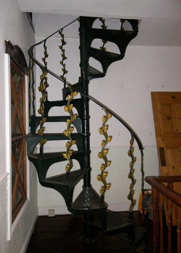 предметы декора и интерьера, винтовая лестница, предметы для загородного дома