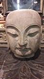 Buddha head sculpture