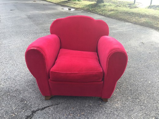 антикварный диван кресла арт-деко
