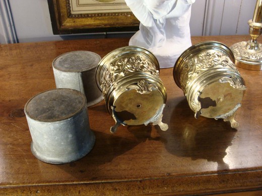 старинные предметы декора и интерьера наполеон 3 из бронзы и латуни
