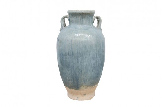 набор из 5 ваз из голубой керамики