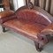 Antque leather sofa Art-Deco