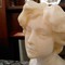 Bust of a girl in Art Nouveau style