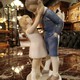 Antique sculpture "The Boy with the Girl"