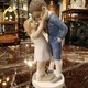 Antique sculpture "The Boy with the Girl"