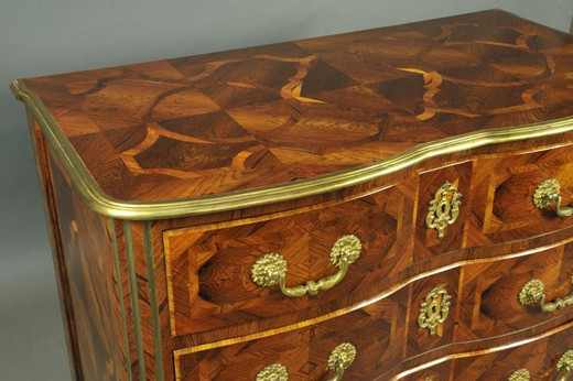 antique furniture made of wood and gilded bronze