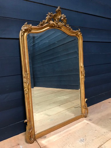Antique mirror, Rococo