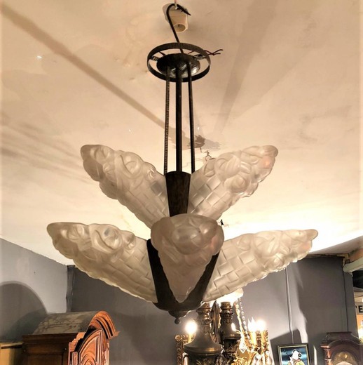 Antique Art- Deco chandelier