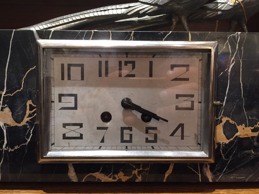 Antique clock in Art Deco style