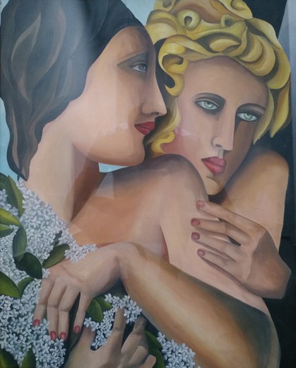 Painting "Embrace"