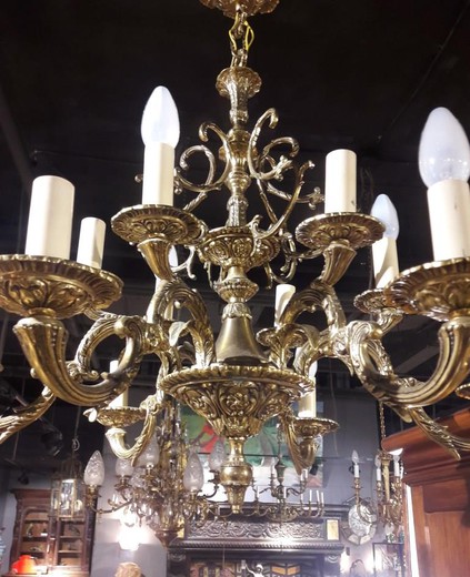Antique chandelier in the style of Louis XVI