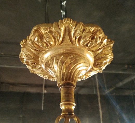 Antique Louis XVI style chandelier