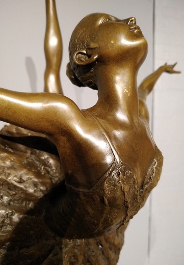 Bronze sculpture «ballet dancer»