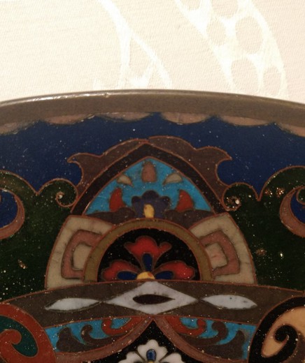 Antique Cloisonne Plate