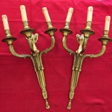 Antique pair sconces