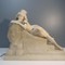 Antique sculpture-lamp "Egyptian and Sphinx"