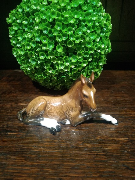 Antique sculpture "Foal"