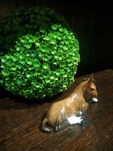 Antique sculpture "Foal"