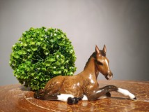 Antique sculpture "Foal"