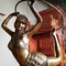 Скульптура из бронзы «Танцовщица с обручем»