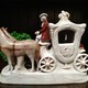 Antique sculpture " Coach"