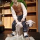 Антикварная скульптура "Пастух"