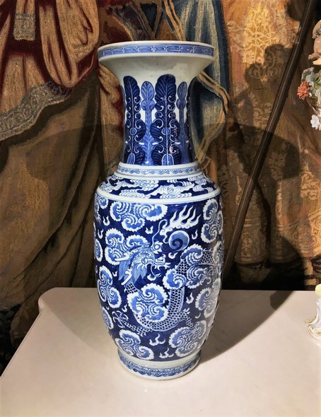 Antique oriental vase