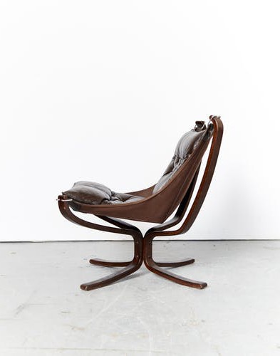 Antique armchair by Sigurd Ressel "Falcon"